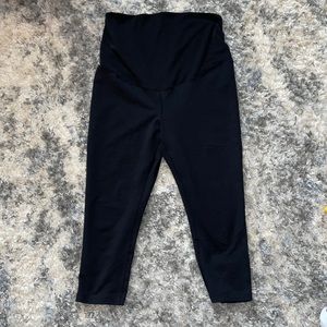 Maternity cropped Zella leggings